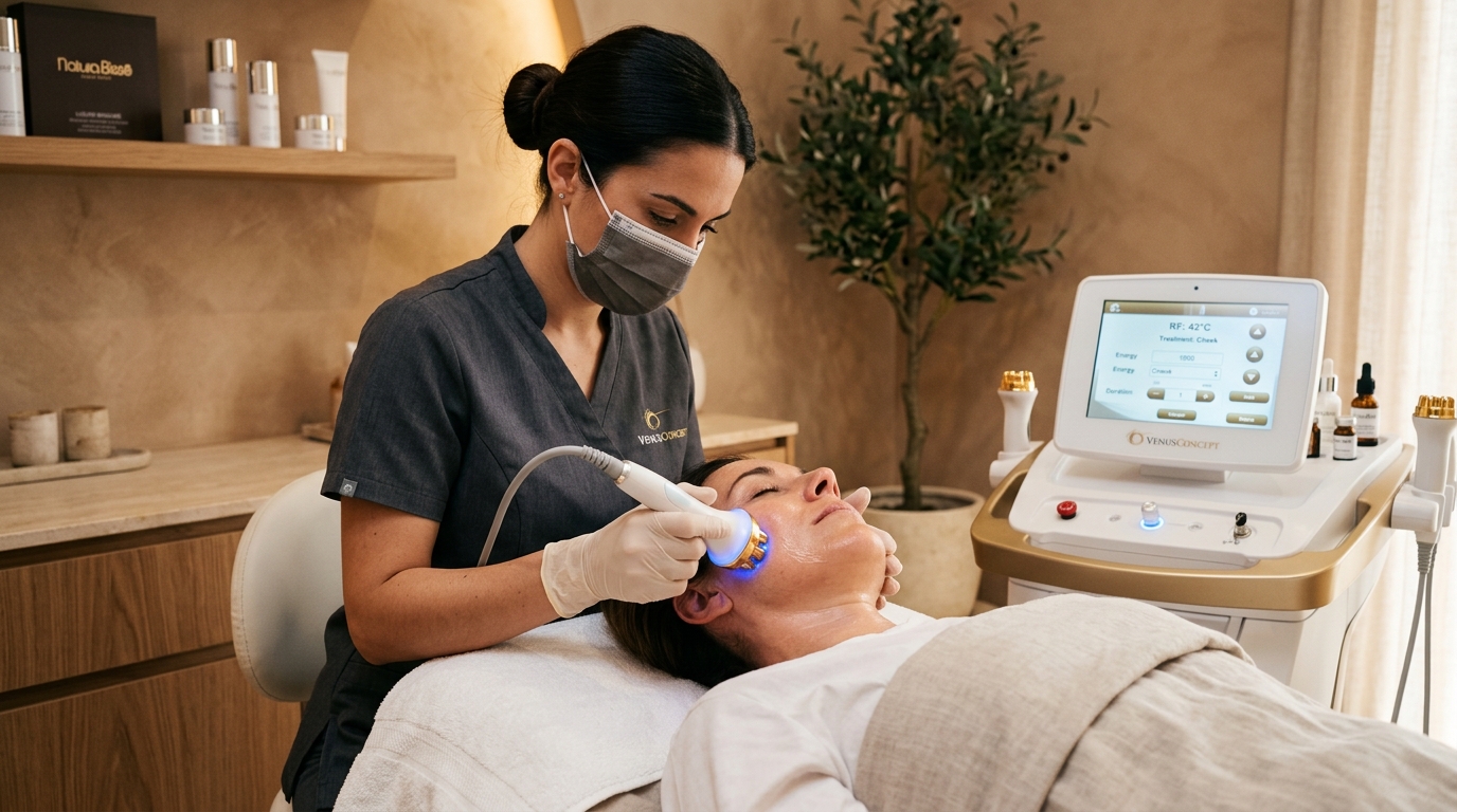 Radiofrecuencia facial: qué buscamos cuando trabajamos la firmeza